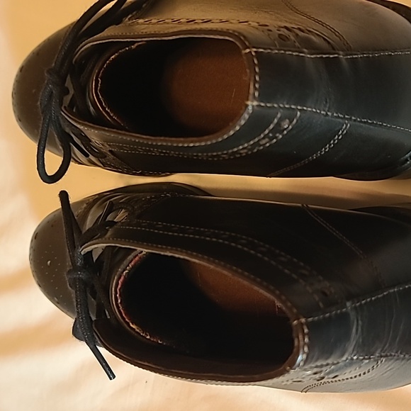 Dunham  Chukka Boots, Brown  Leather, Men's 9.5 4E - Picture 7 of 8